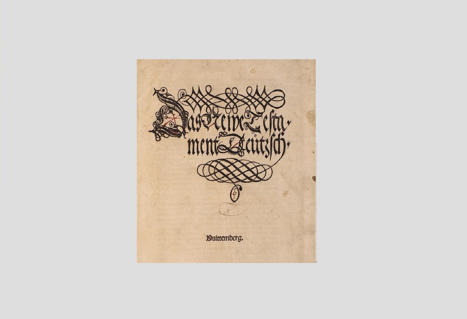“Nicht ein Genius allein – Das Septembertestament von 1522. Eine Ausstellung zum 500-jährigen Jubiläum der ersten Luther-Bibel”