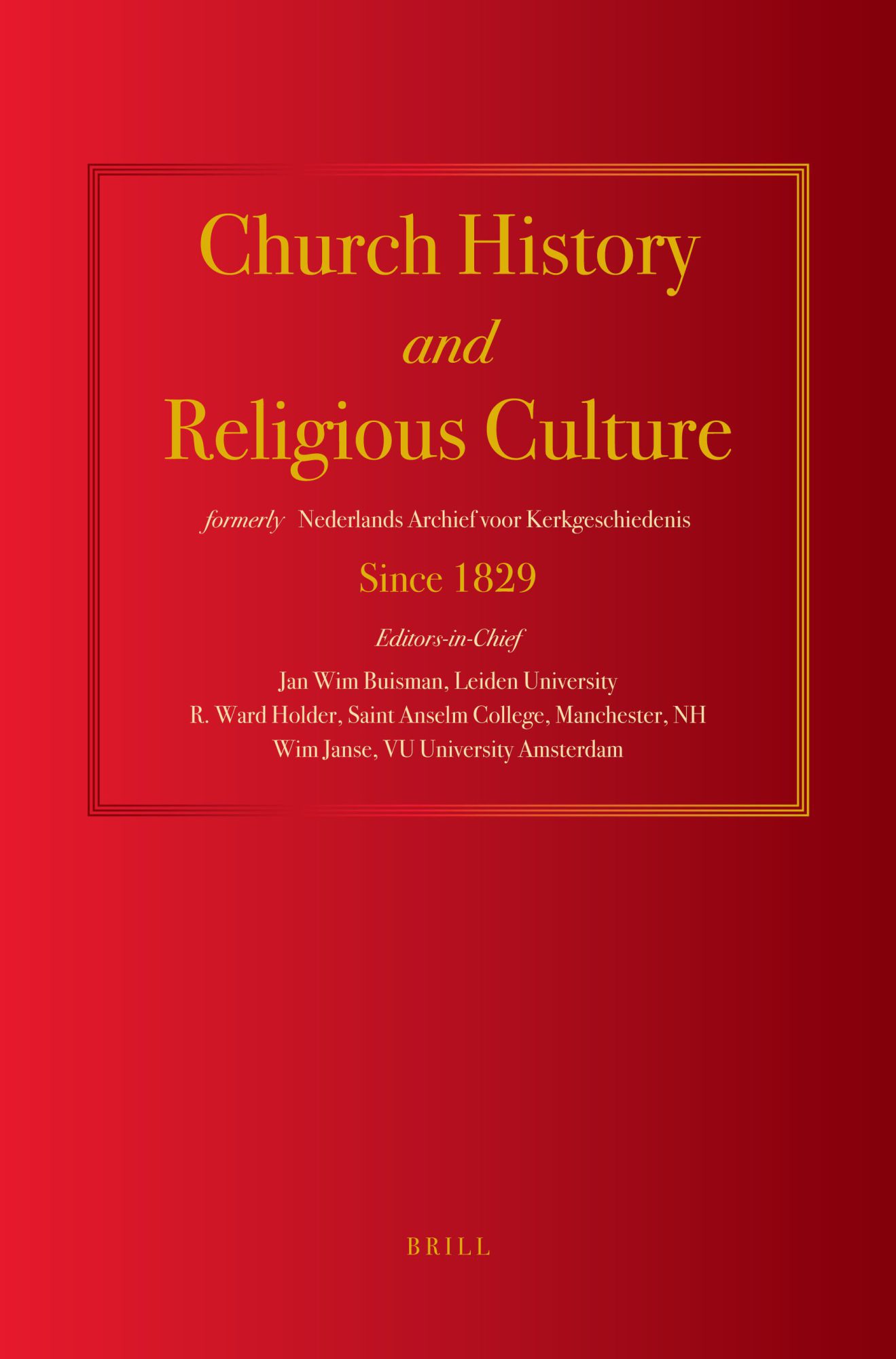 Volume 102 (2022): Issue 3-4 in Church History and Religious Culture