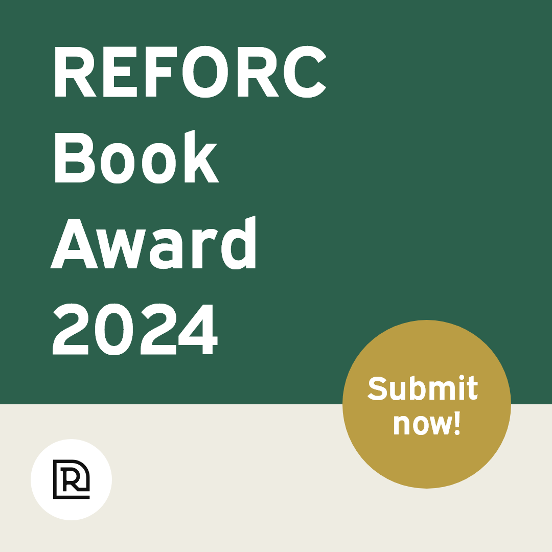 REFORC Book Award 2024, Call for Submissions