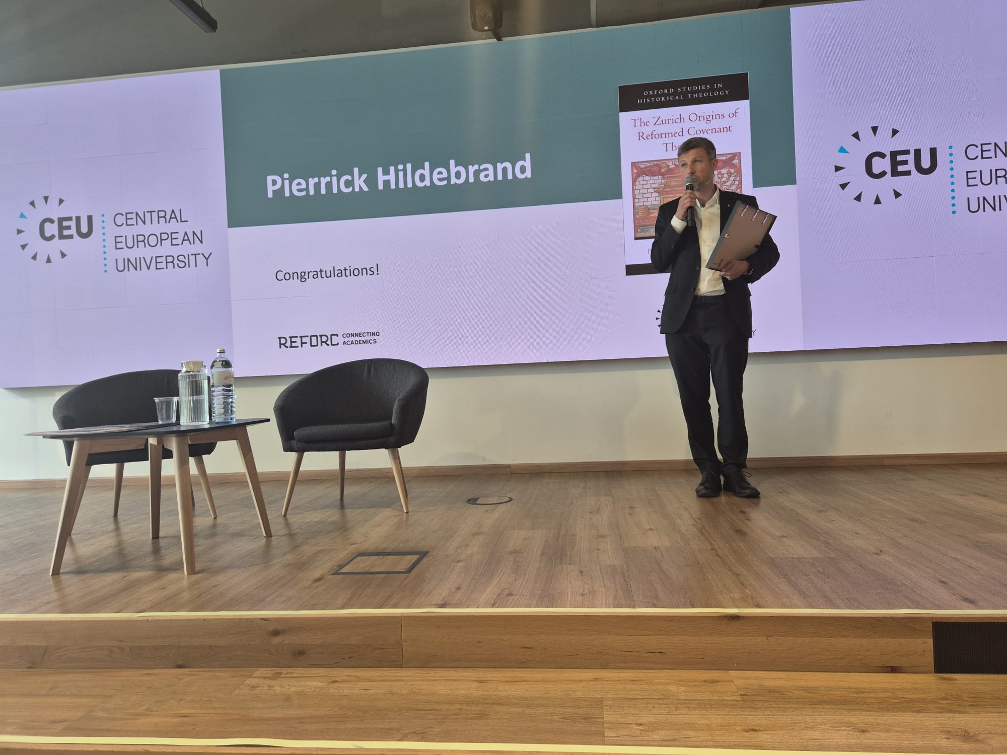 REFORC Book Award 2025 Winner Pierrick Hildebrand about the Prize-winning Book