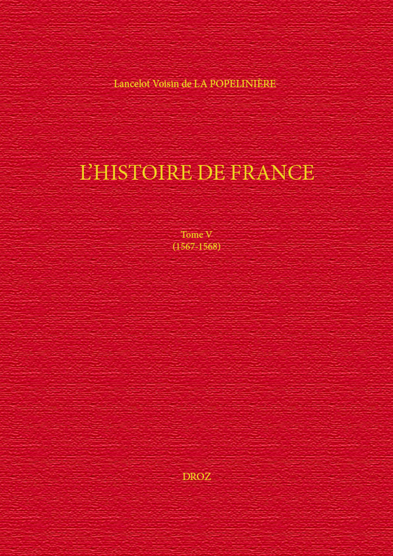 L'Histoire de France Tome V
