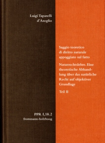 Saggio teoretico di diritto naturale appoggiato sul fatto