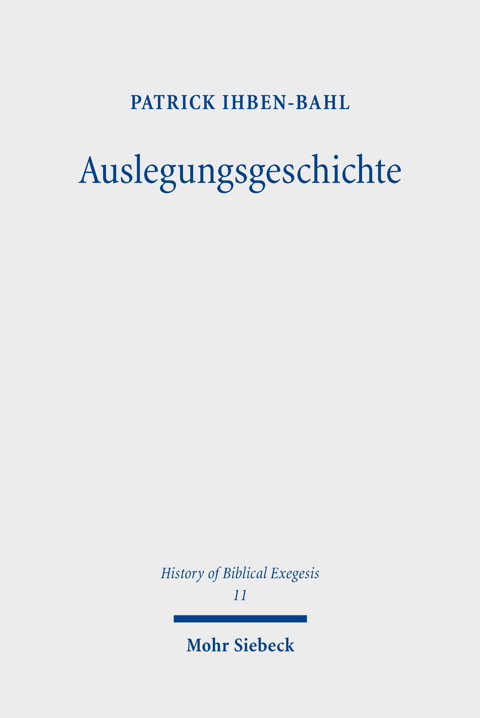Auslegungsgeschichte
